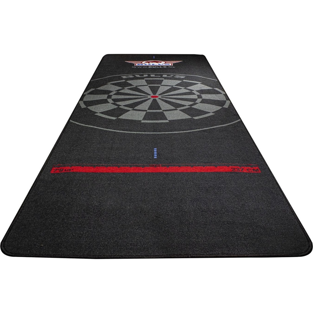 Dart Mat Tapijt Bull's Zwart