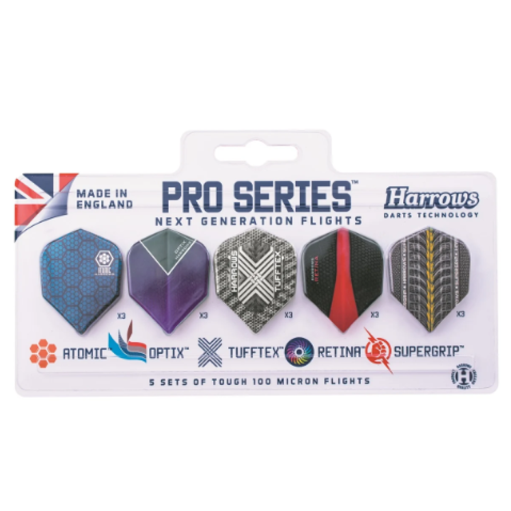 Dart Veer Harrows Pro's Series 5 Flight Sets