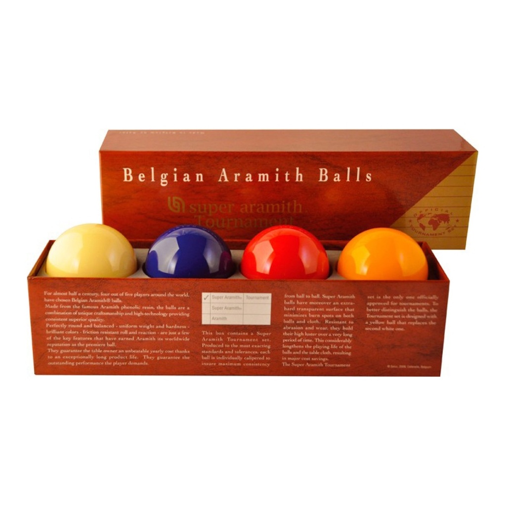 Ballen - Super Aramith Tournament + Blauwe bal