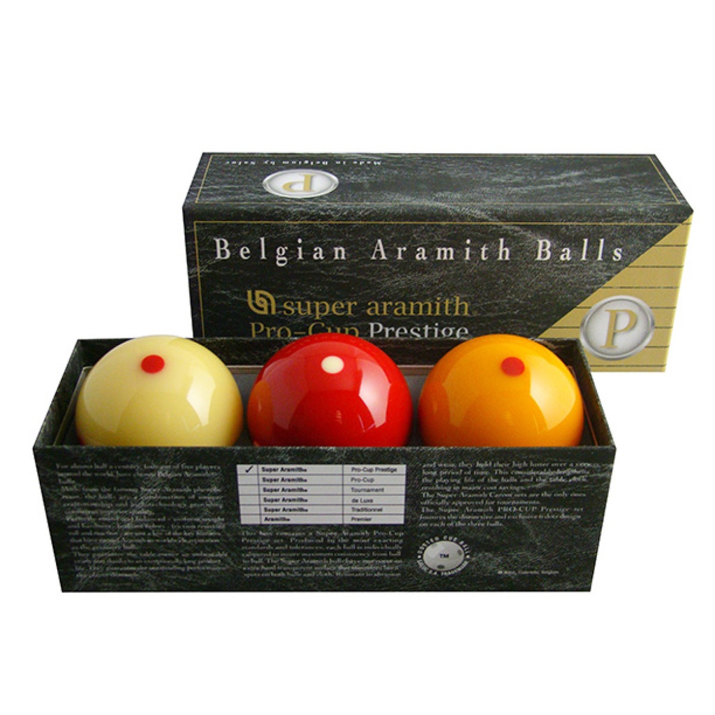 Ballen - Super Aramith Pro-Cup Prestige