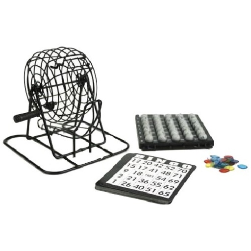 [2612] Bingo Trommel Metaal