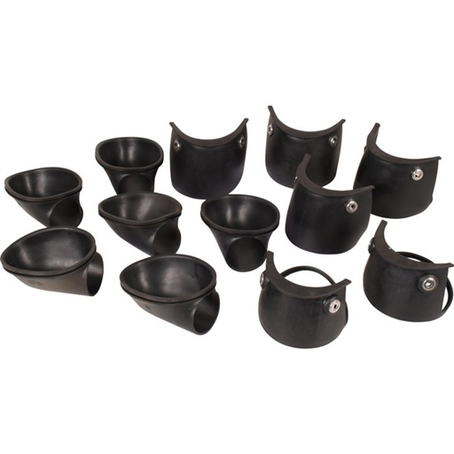 [3684] Hoek Pool Rubber Ball return SET